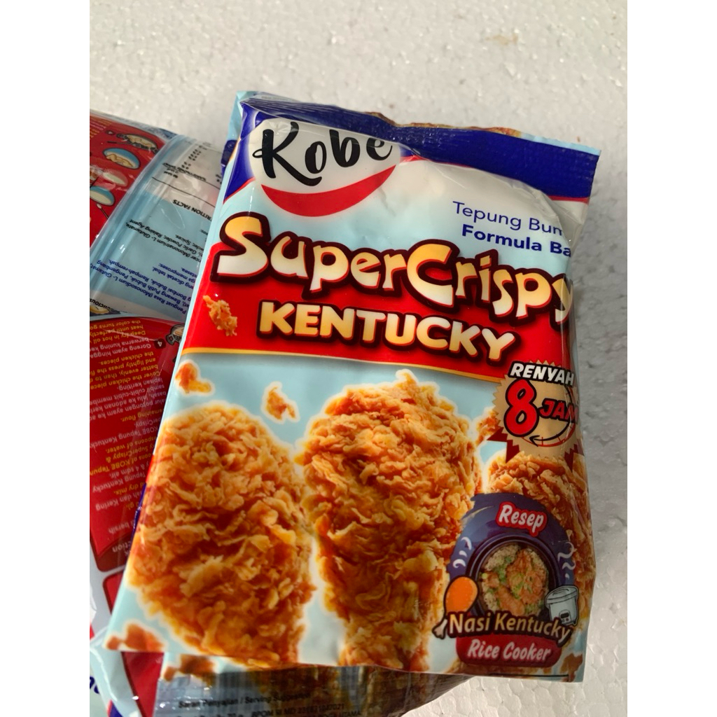 

Tepung kobe bumbu Ayam @70 g X 10 pcs kentucky