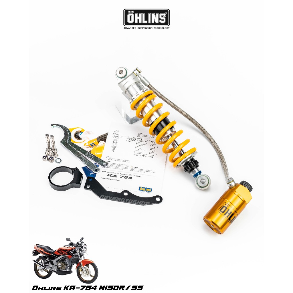 SHOCK OHLINS KAWASAKI NINJA 150 KRR NINJA 150R/SS (KA 764) GARANSI RESMI