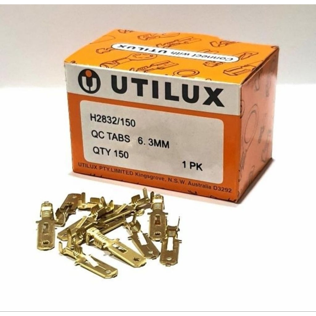 Terminal Skun UTILUX Gepeng Laki H-2832 Original