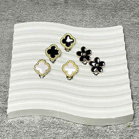 (2Pcs) Klip Jepit Anting Hijab Aksesoris Wanita Jilbab Bross Pin Kerudung