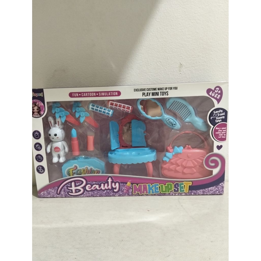 mainan set anak perempuan mainan makeup mainan figure set anak perempuan
