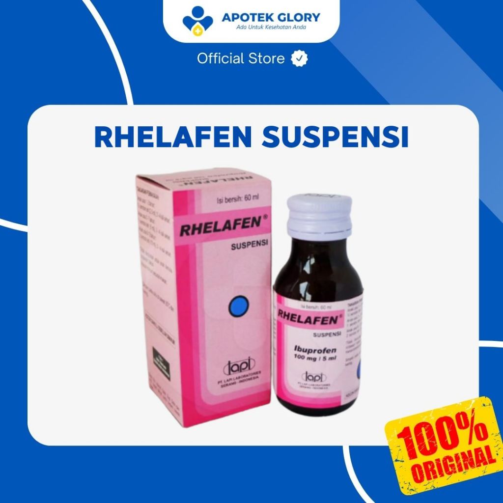 RHELAFEN SUSPENSI IBUPROFEN PEREDA NYERI & PENURUN DEMAM