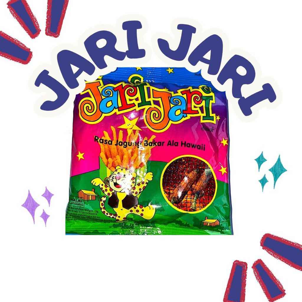 

Chiki Jadul Jari-Jari Siantar Top - Rasa Jagung Bakar Hawaii