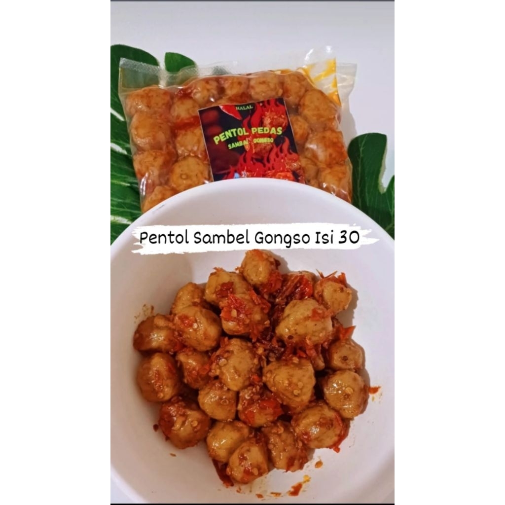 

pentol sambal gongso isi 30
