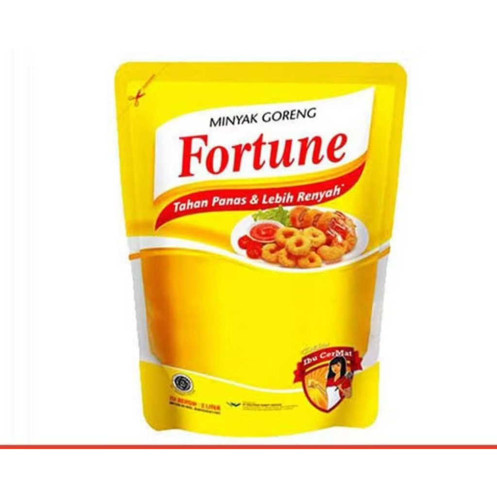 

FORTUNE COOKING OIL POUCH 2 LITER - MINYAK GORENG