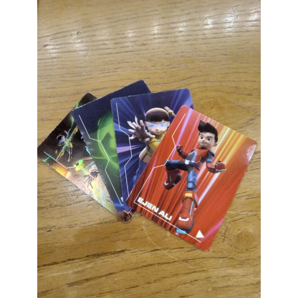 (Booked)Ejen Ali The Movie 2 Trading Card