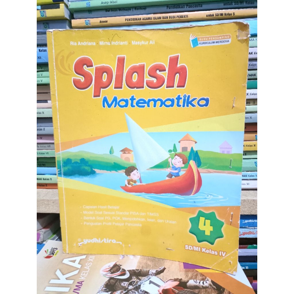 original buku splash matematika untuk SD kelas 4 kurikulum merdeka