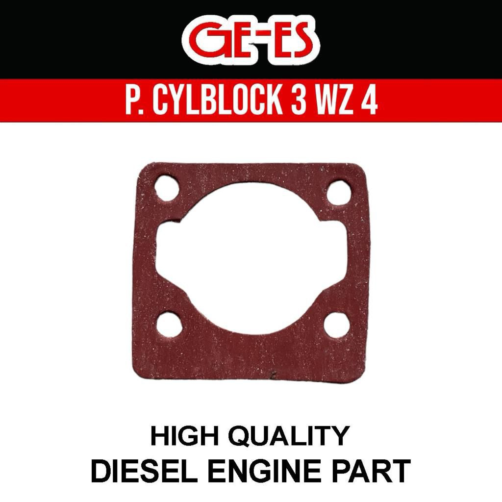 Packing Cylinder Block 3WZ4 Pak Block Potong Rumput 3 WZ 4 Bahan Klingrit Gasket Kit Paking Block 3W