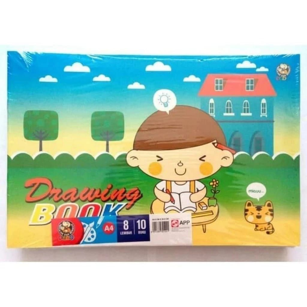 

Buku Gambar DODO Ukuran A4 / Drawing Book DODO Ukuran A4 / Alat Menggambar Stationerry - Satuan