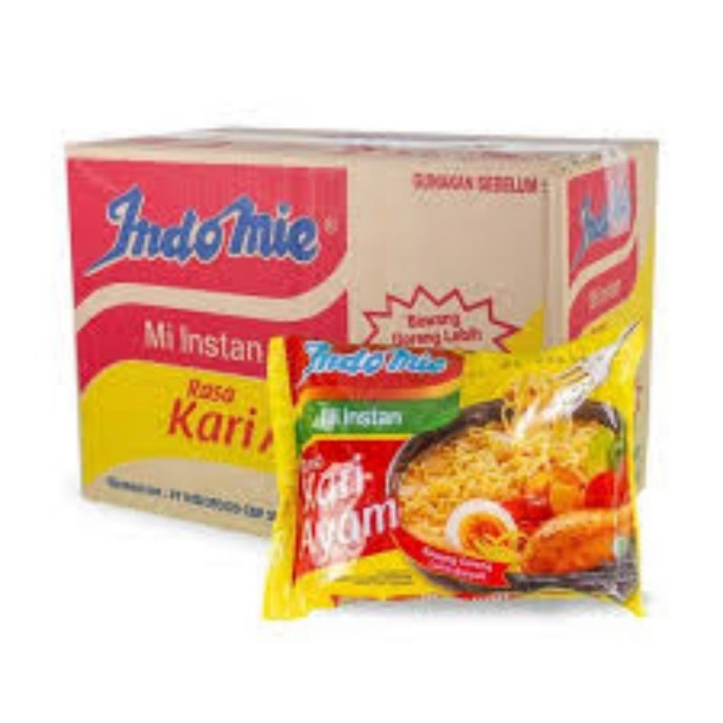

Indomie Kari 1dus - isi 40bks