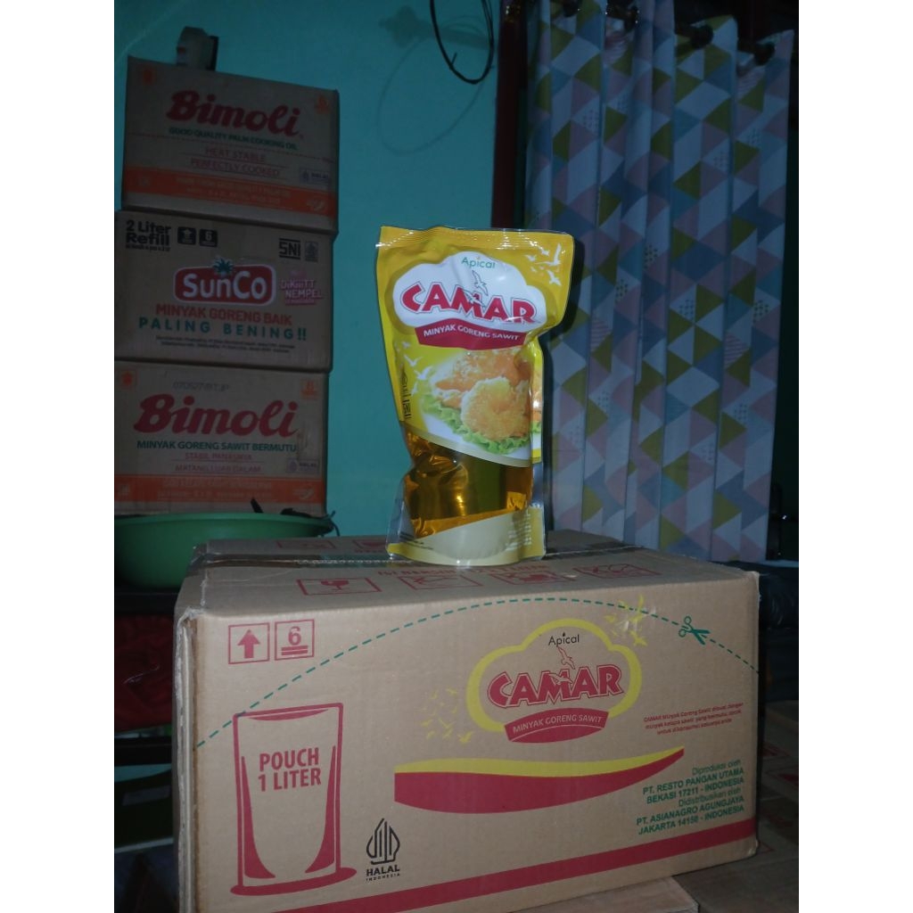 

Minyak Goreng Camar refill 1L
