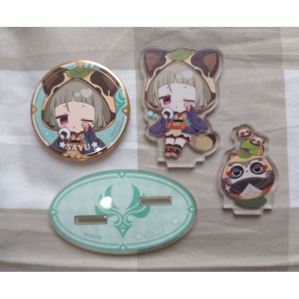 Sayu Genshin Impact Stand Standee Official Preloved Genshin x Suipara Sweet Paradise Genshin Suipara