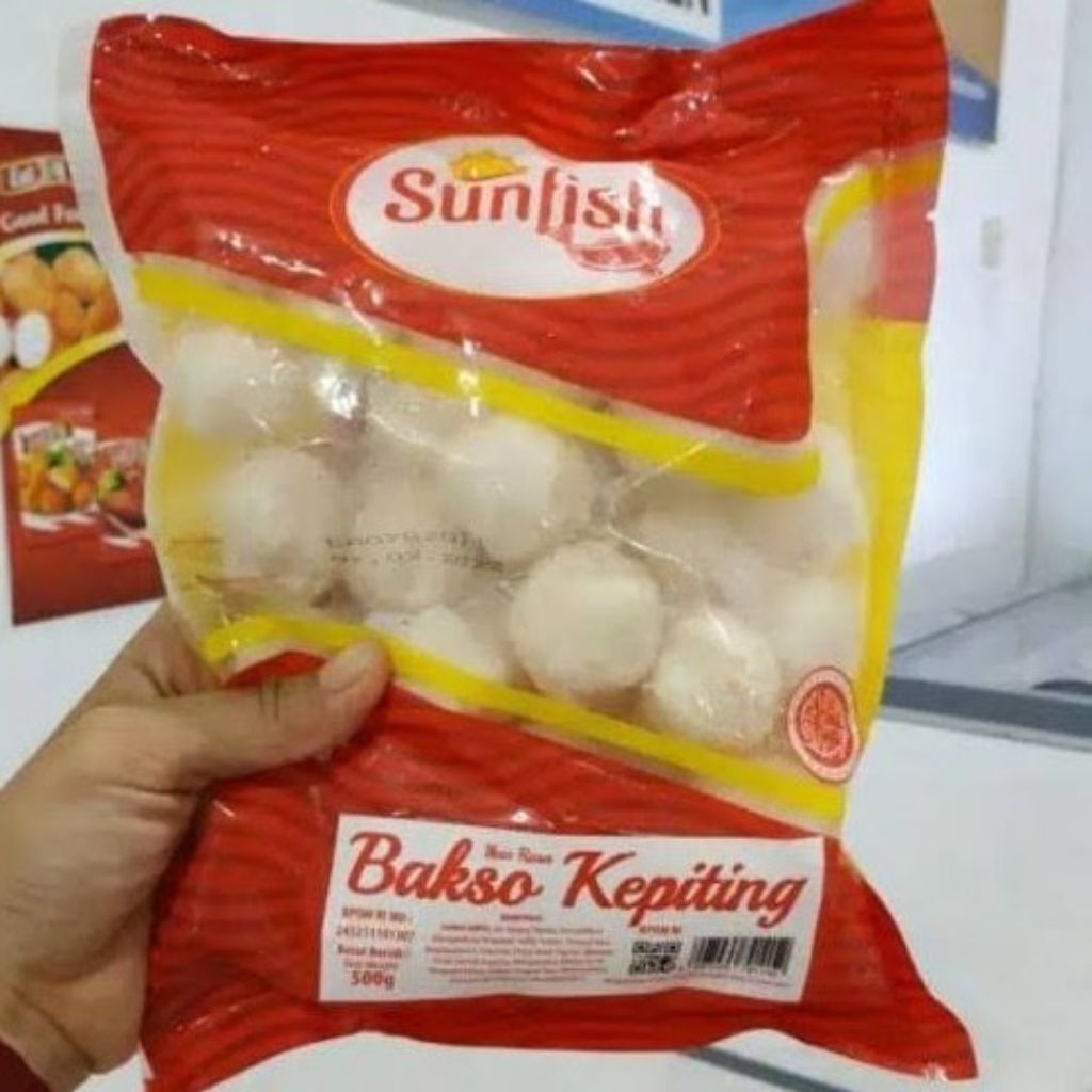 

Sunfish Bakso Kepiting 500gr