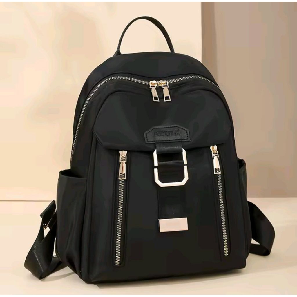 Tren Fashion Ransel Wanita Tas Bahu Nilon Ransel Kapasitas Besar Tas Sekolah Ringan Bagpack Wanita T