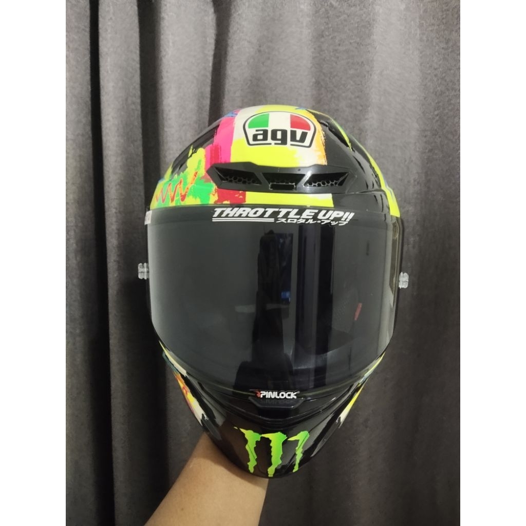 KYT TTCOURSE CUSTEM AGV PISTA GPRR WINTERTEST