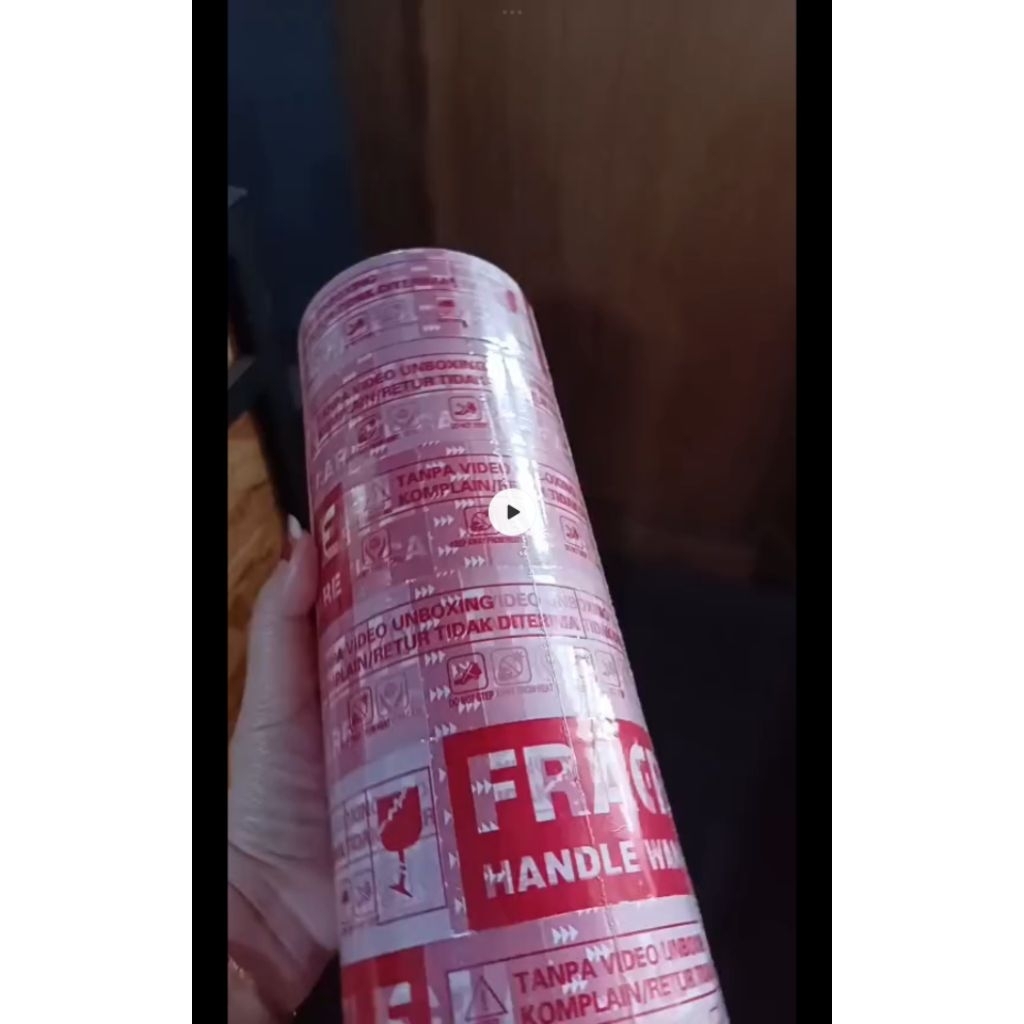 

isolasi FRAGILE UNBOXING 90yard
