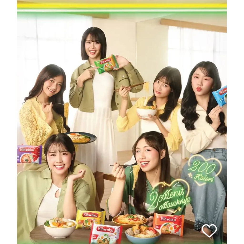 

STICKER JKT48 & TANGO WAFFLE X JKT48 BIHUNKU X JKT48