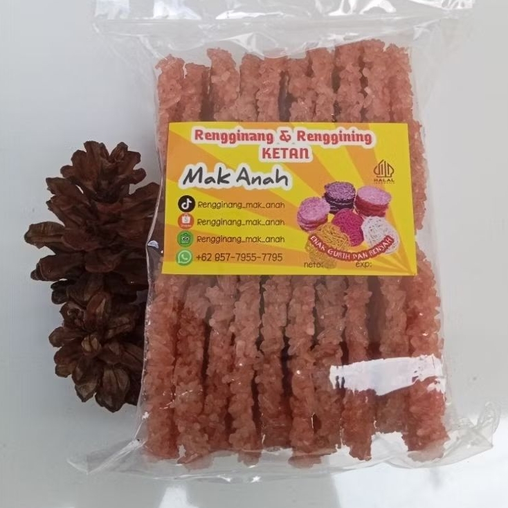 

Rengginang Besar Rasa Terasi Udang Asli isi 20 pcs 500g ,oleh oleh khas banten,renggginang besar siap goreng,tanpa harus jemur lagi,camilan enak dan lezat khas banten