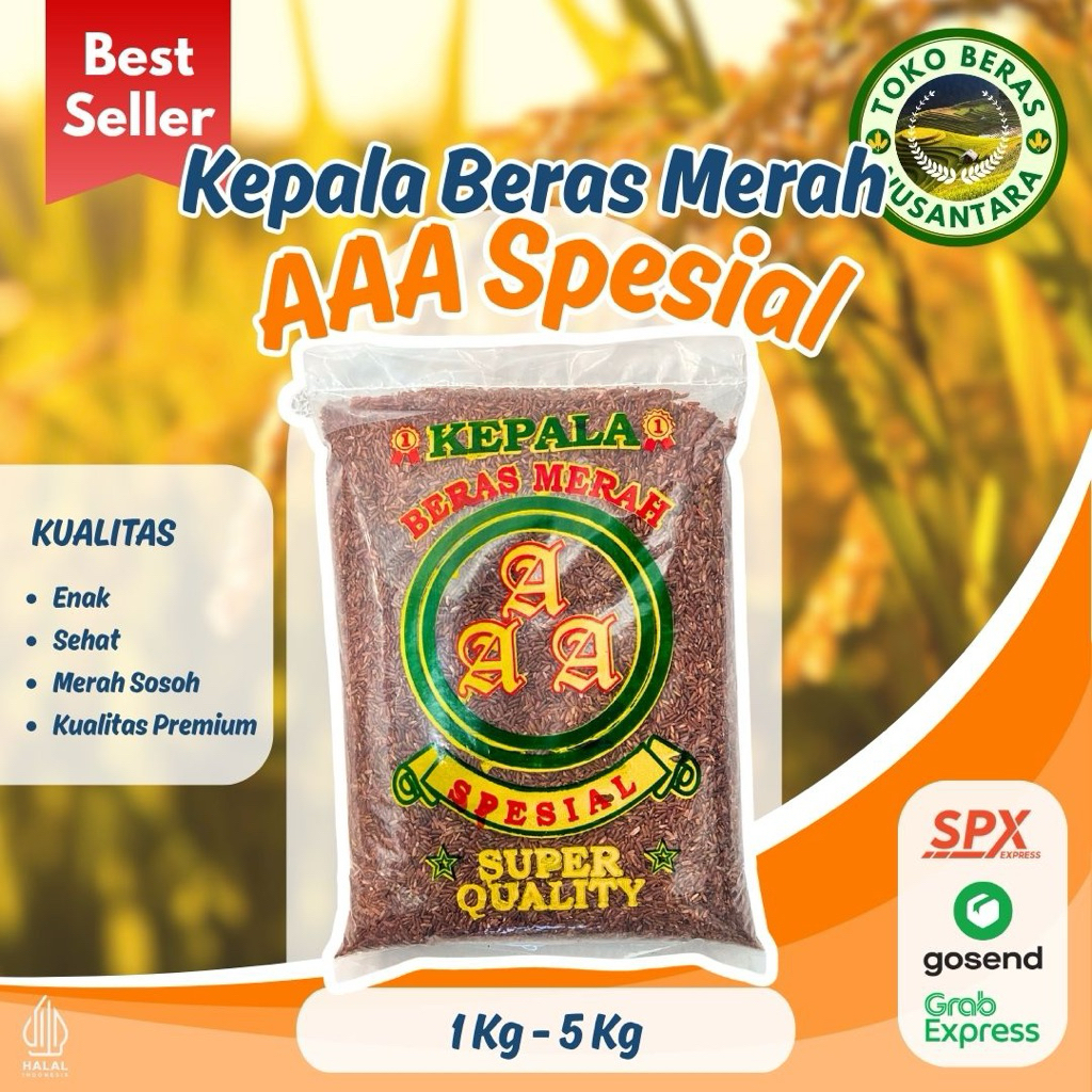 

Beras Merah Sehat Organik 1 KG - 5 KG