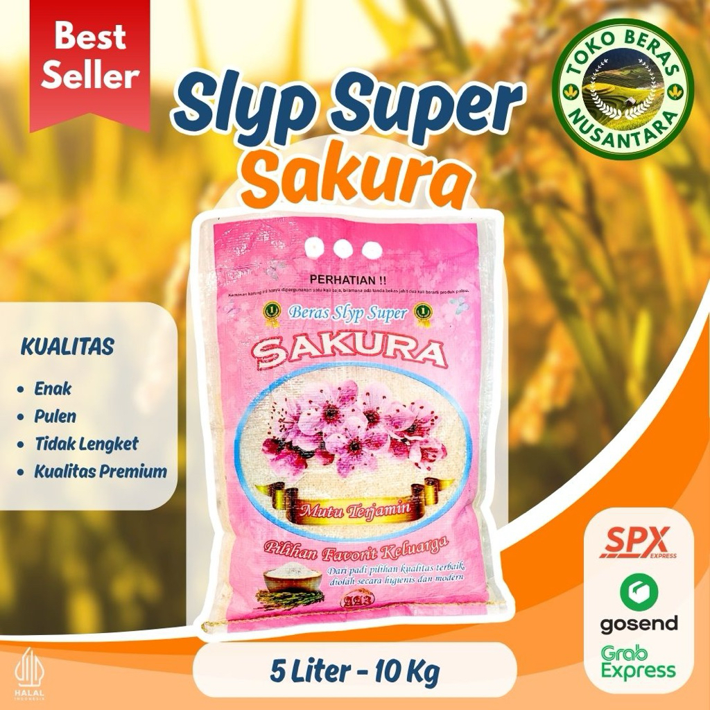

Beras Sakura – Pilihan Mutu Terbaik Berat 5 liter/5kg/10kg/20kg