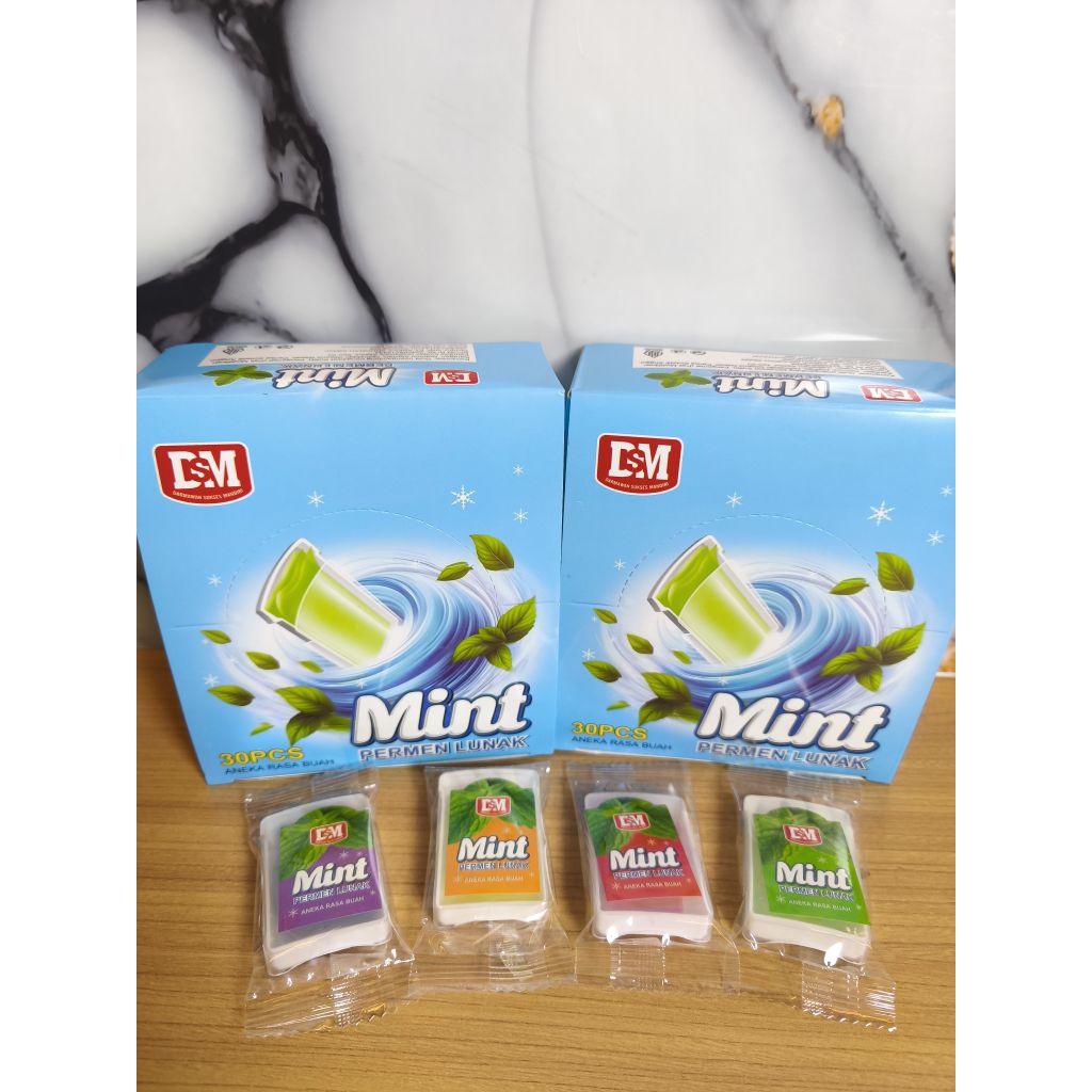 

PERMEN MINT LUNAK 1 PACK ISI 30 PCS