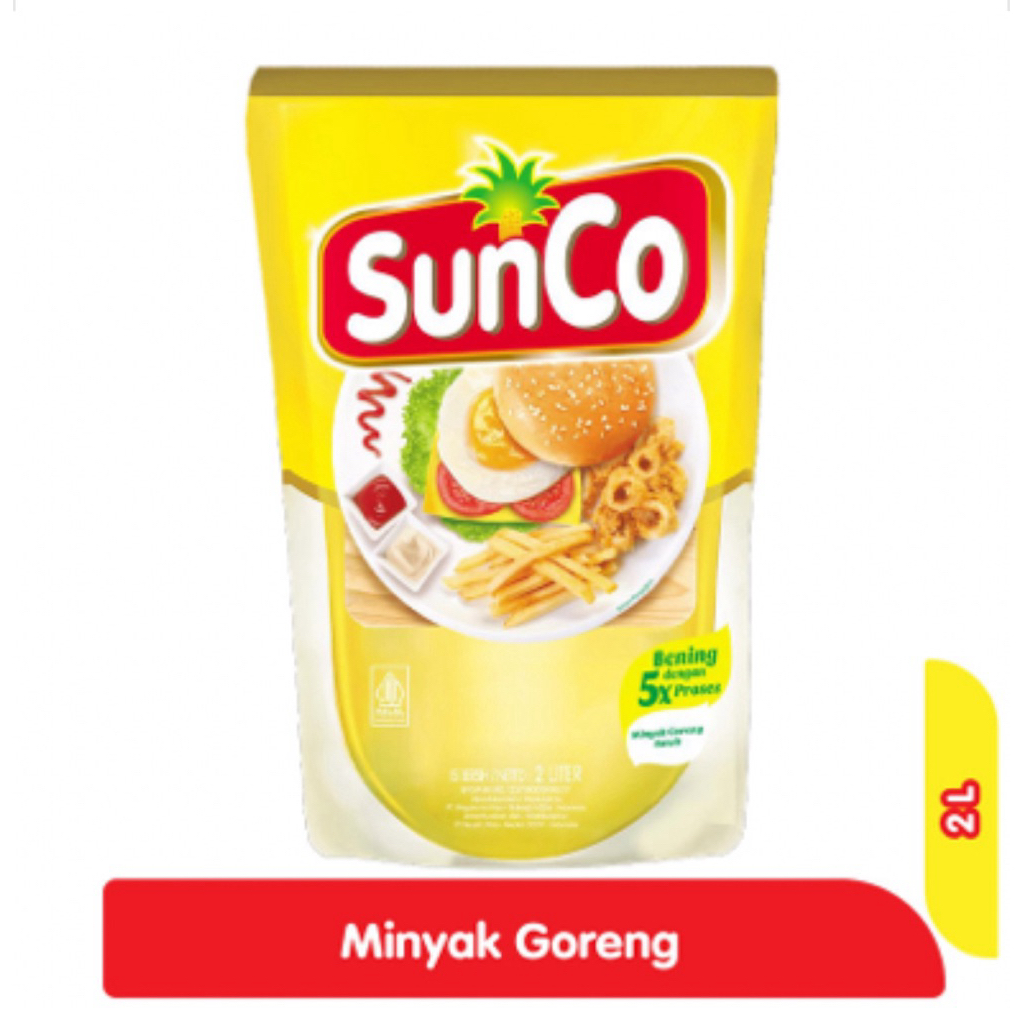 

SUNCO MINYAK GORENG POUCH 2 LITER