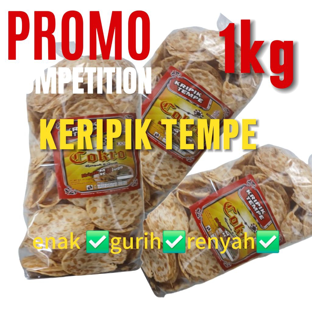 

KERIPIK TEMPE SAGU (1kg)