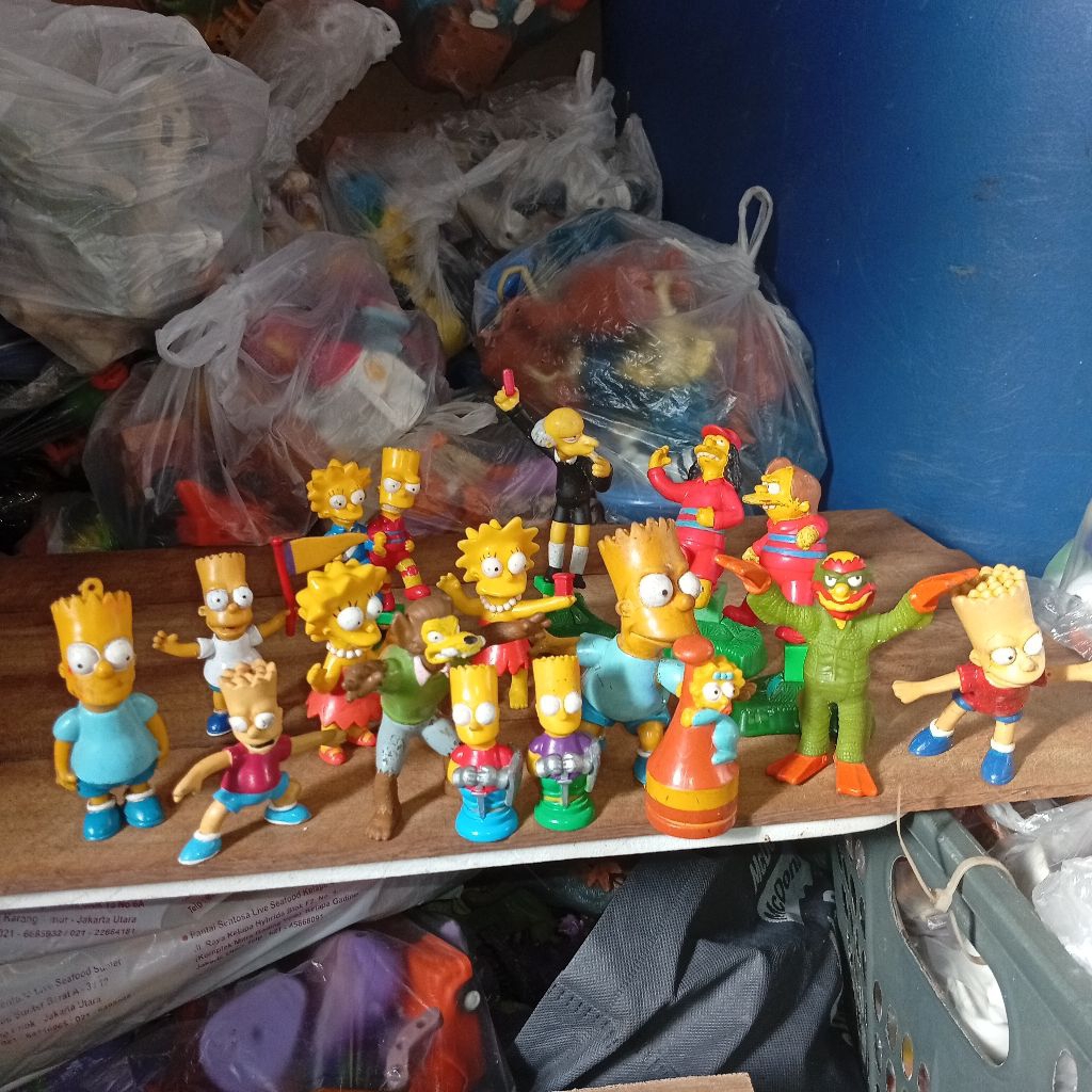 the Simpsons toys full set all brand