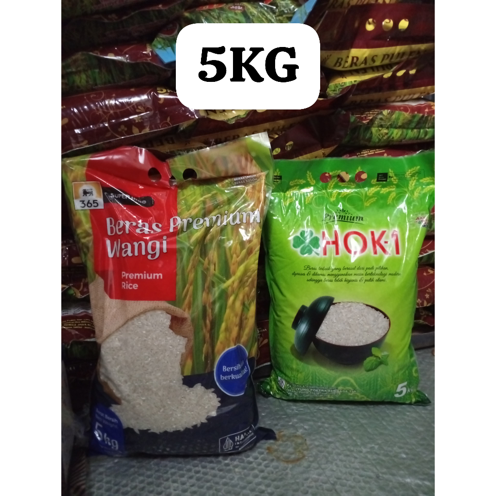 

beras premium hoki 5 kg