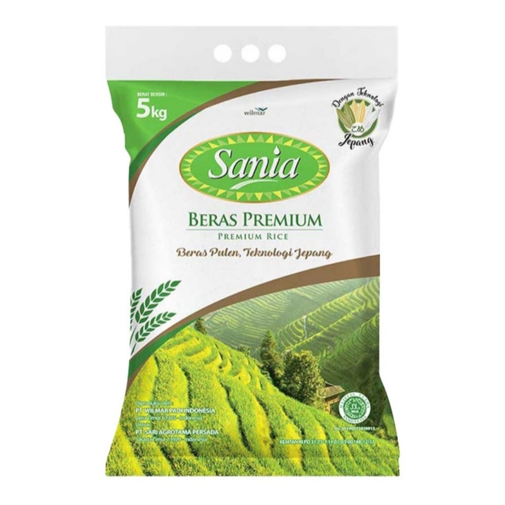 

Beras Sania Premium 5kg