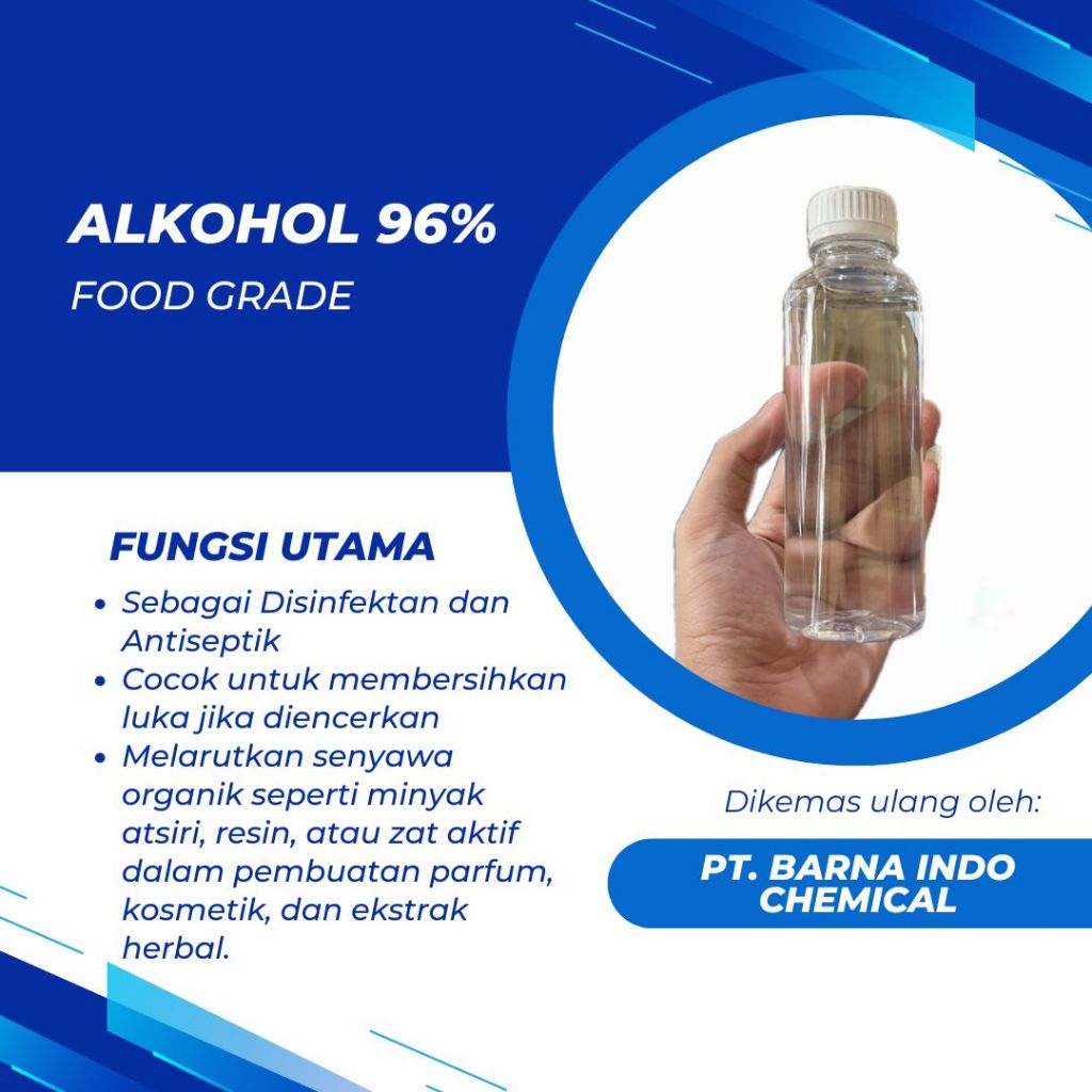 Alkohol 96% (Ethanol 96%) (Food Grade)