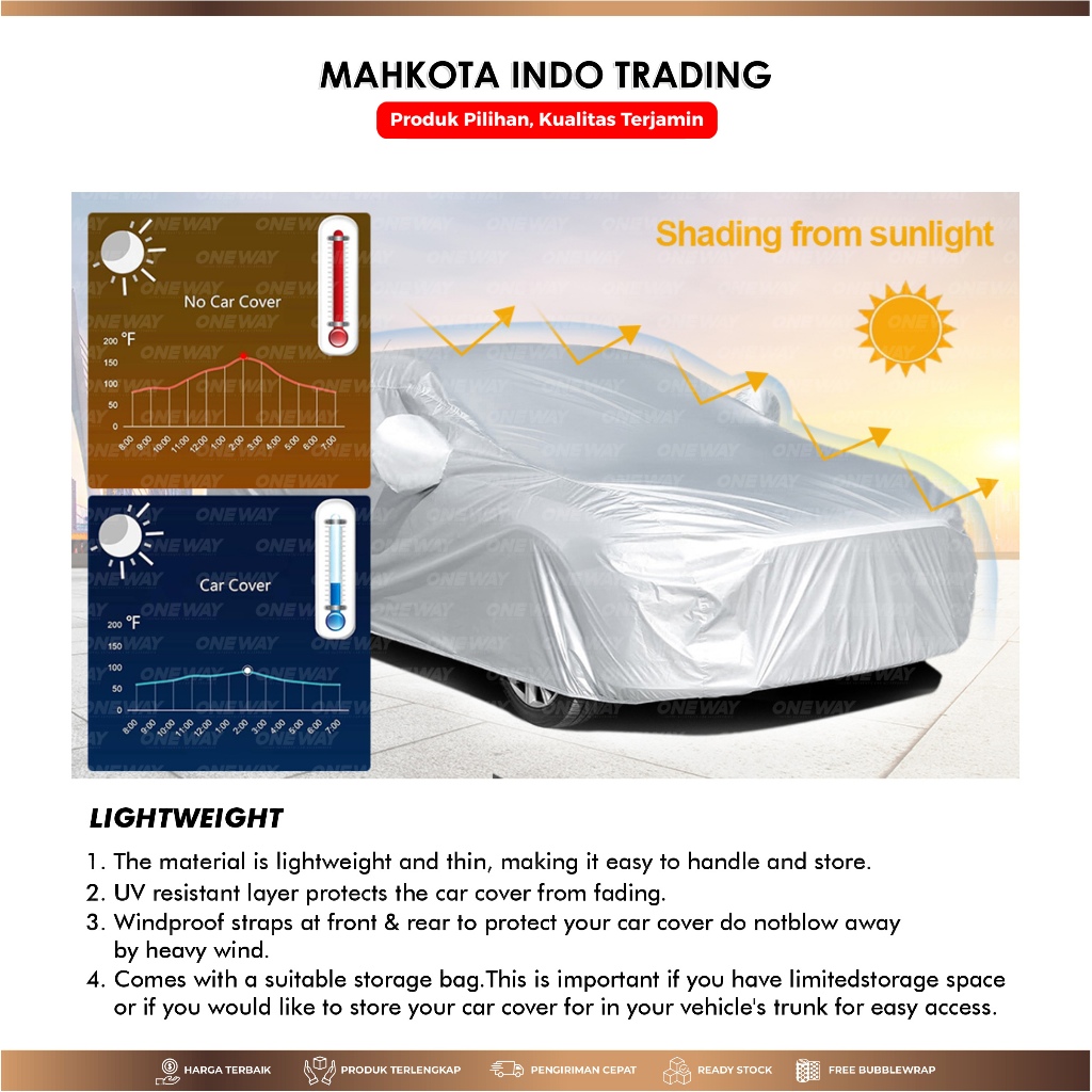 Custom Body Cover Mobil / Sarung Mobil / Aksesoris Xenia Lama