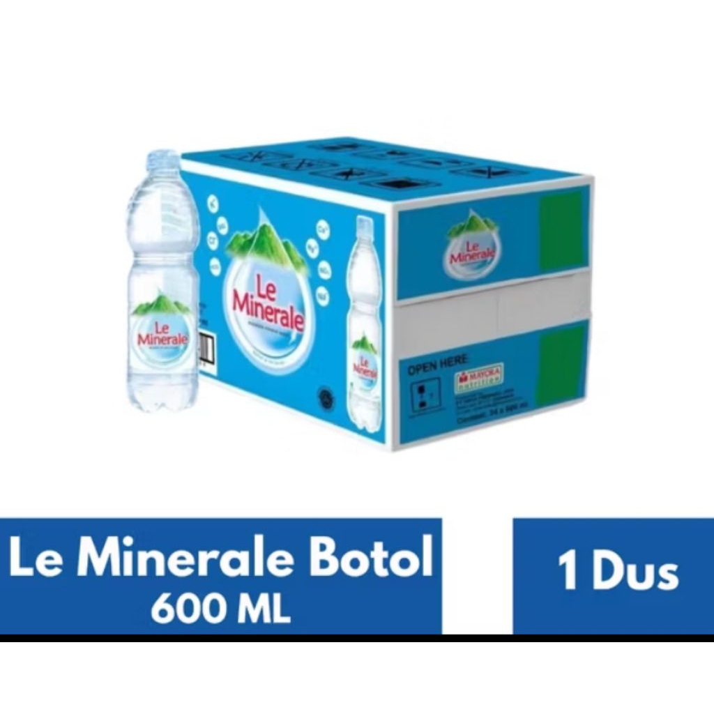 

le mineral 600 ml 1 dus 24 pcs