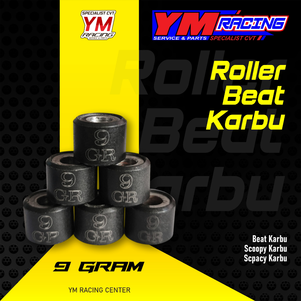 Roller Motor Beat Karbu 9 gram | Roller Beat 9 gram / Roler Spacy Karbu 9 gr ( Loler Scoopy Karbu/Be