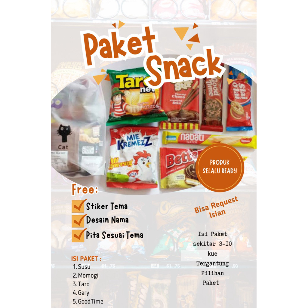 

Paket Snack Ringan Ulang Tahun Anak Murah