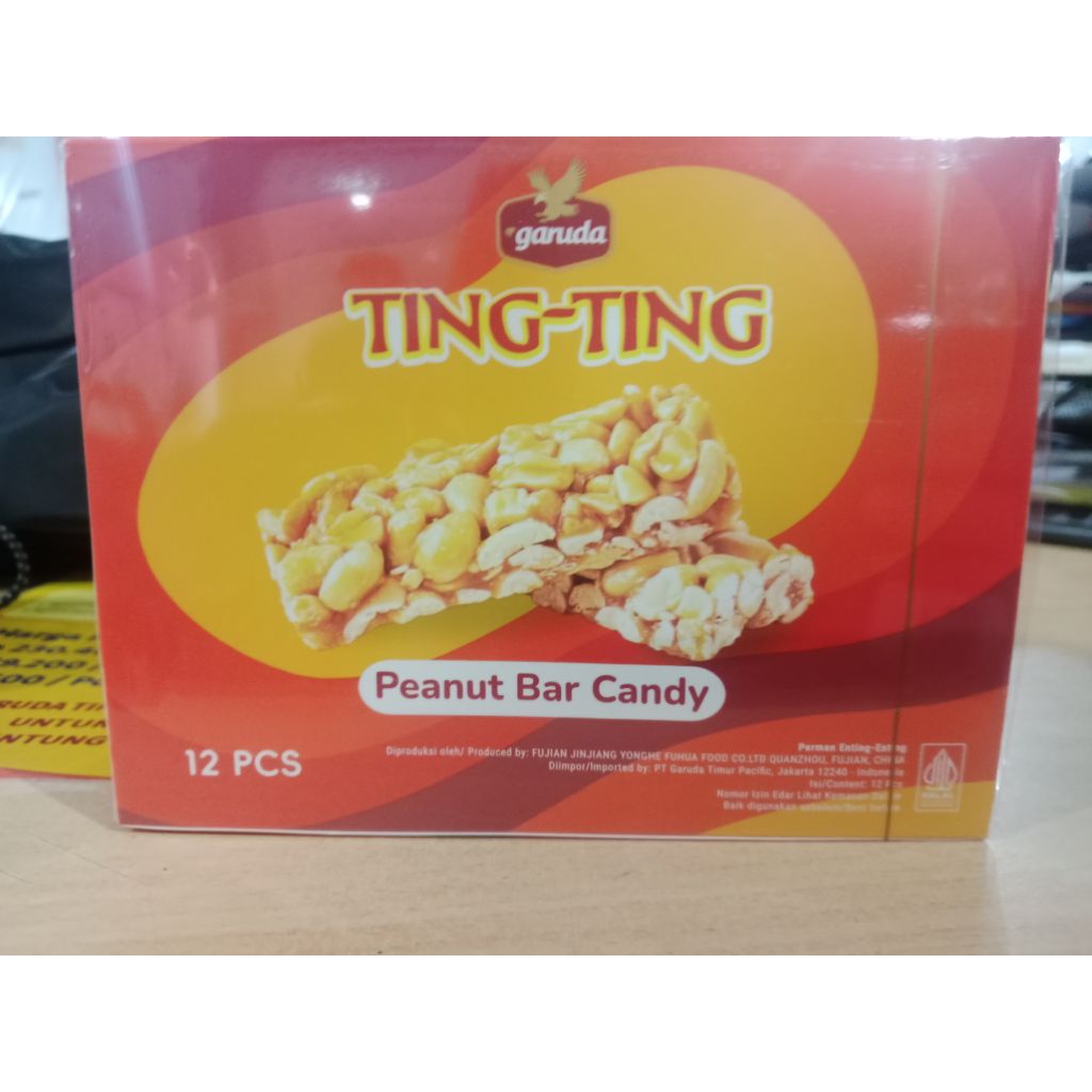 

Permen Ting Ting Bar | Permen Ting Ting Box | Permen Ting Ting Peanut Bar Candy