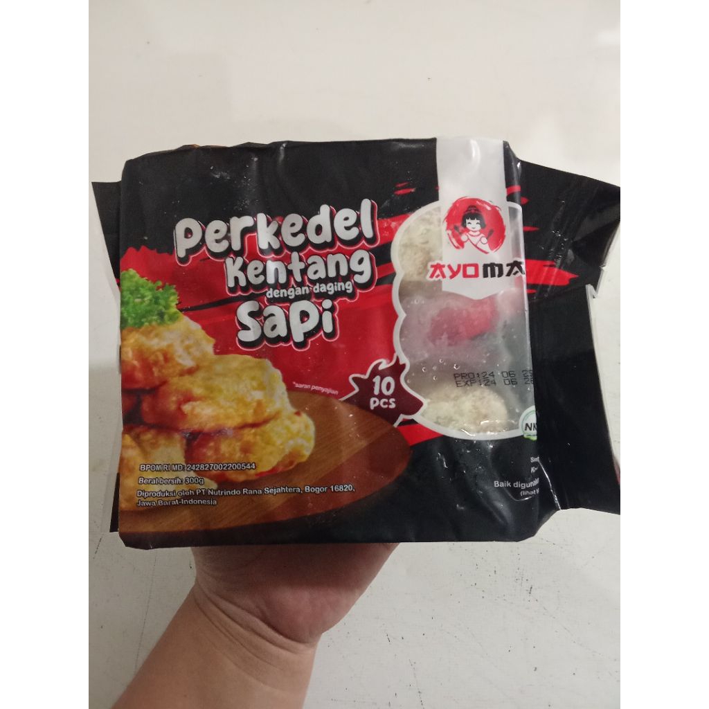 

Perkedel Sapi Ayoma 300gr