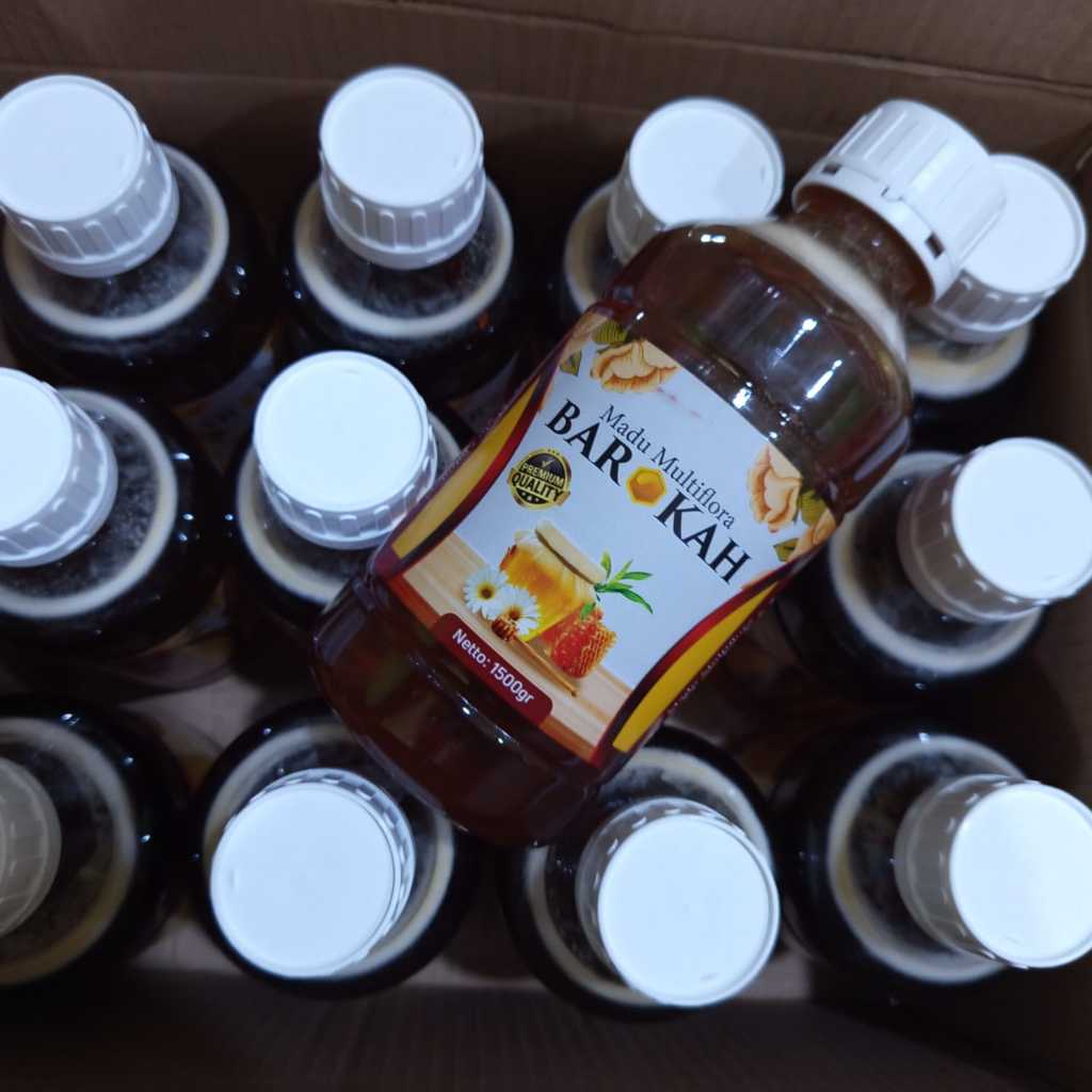 

MADU MULTIFLORA BAROKAH 1500gr Natural Raw Honey Termurrah