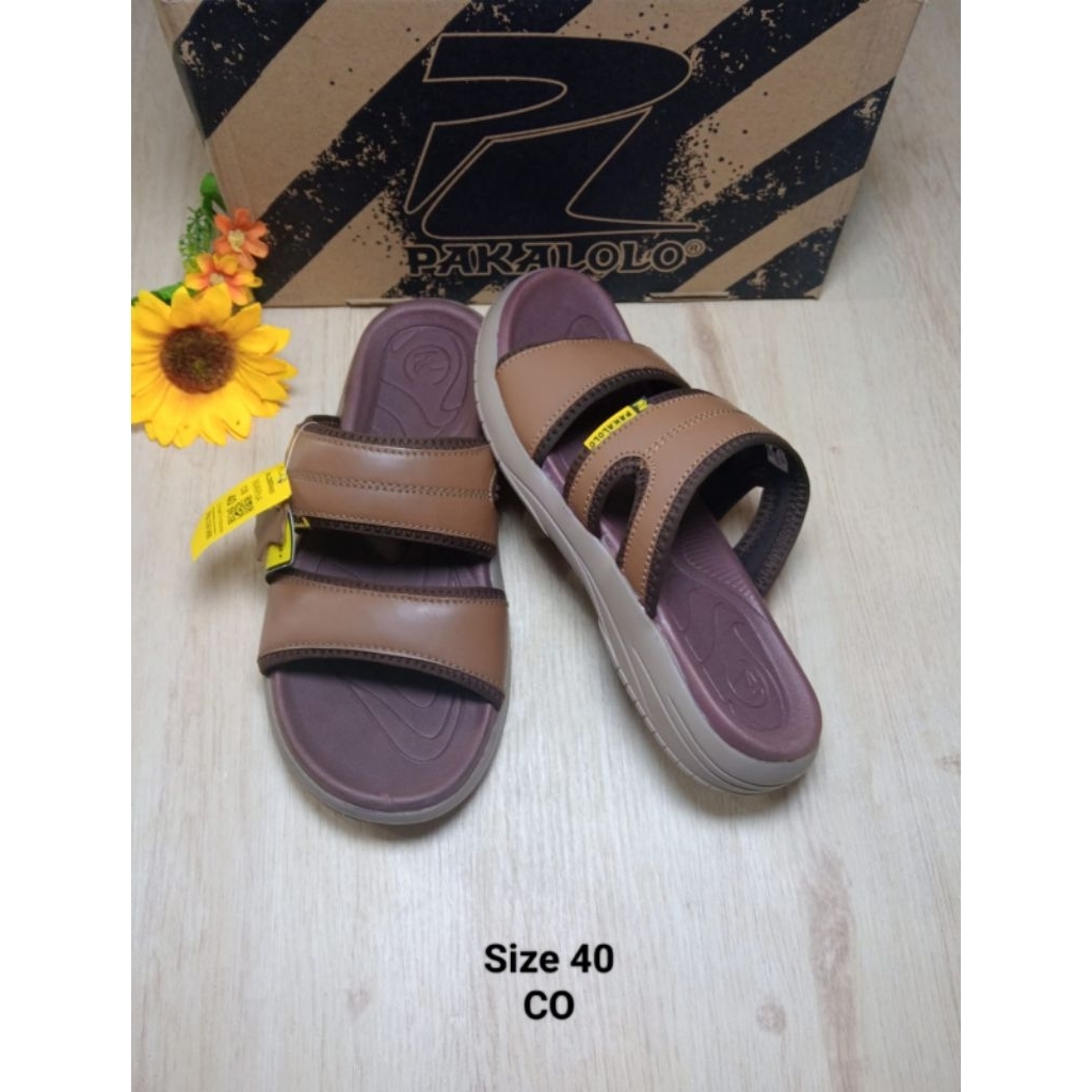 Sandal Kulit cowok ganteng Sandal pakalolo kulit original Pria Stylish kekinian