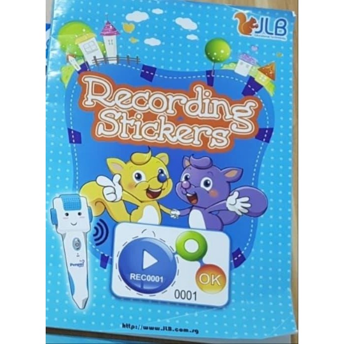 

Recording Sticker Book