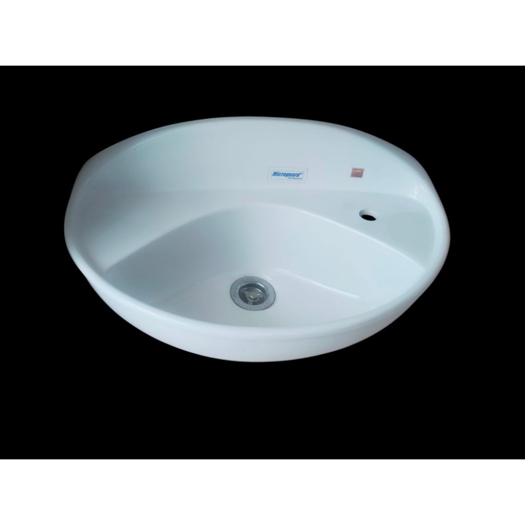 Halmar Wastafel Mangkok (Bowl) Lily Marble Putih