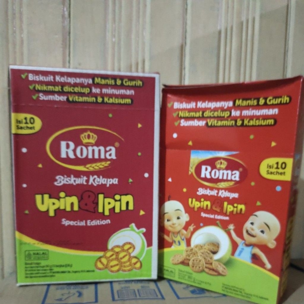 

Roma Biskuit kelapa kotak/box isi 10 sachet