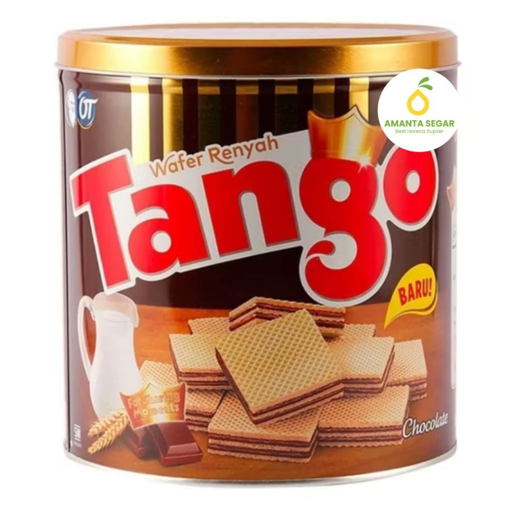 

Tango Wafer Renyah Chocolate Coklat 240 Gram Amanta Segar