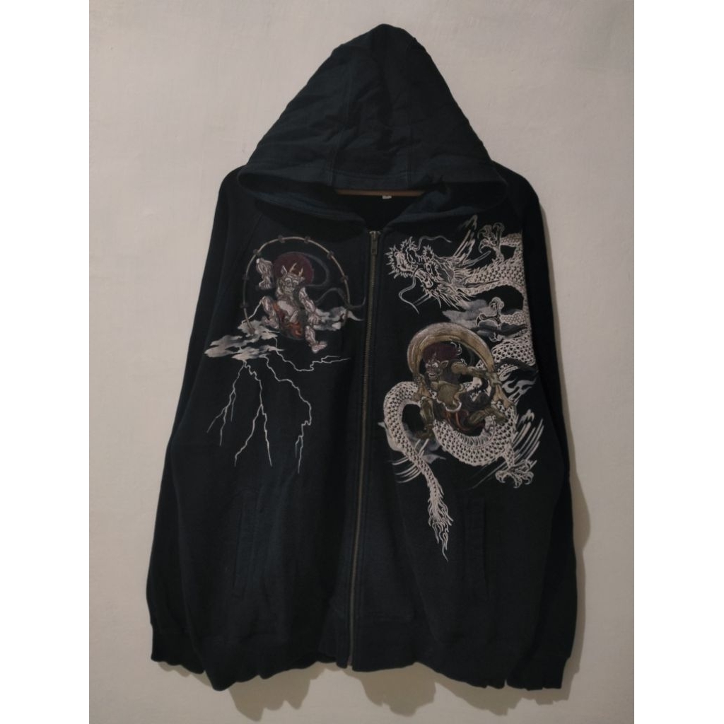 Hoodie Karakuri Tamashii Raijin Fujin
