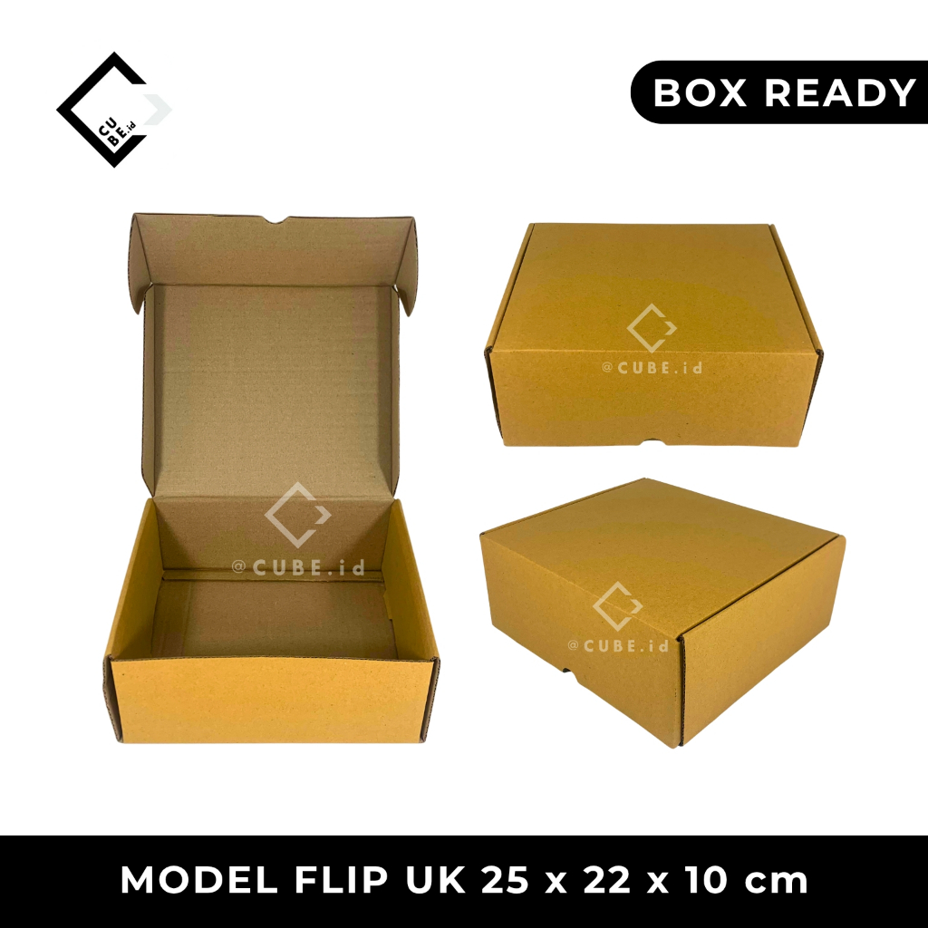 

DUS MODEL FLIP / CORRUGATED FLIP BOX uk 25 x 22 x 10 cm