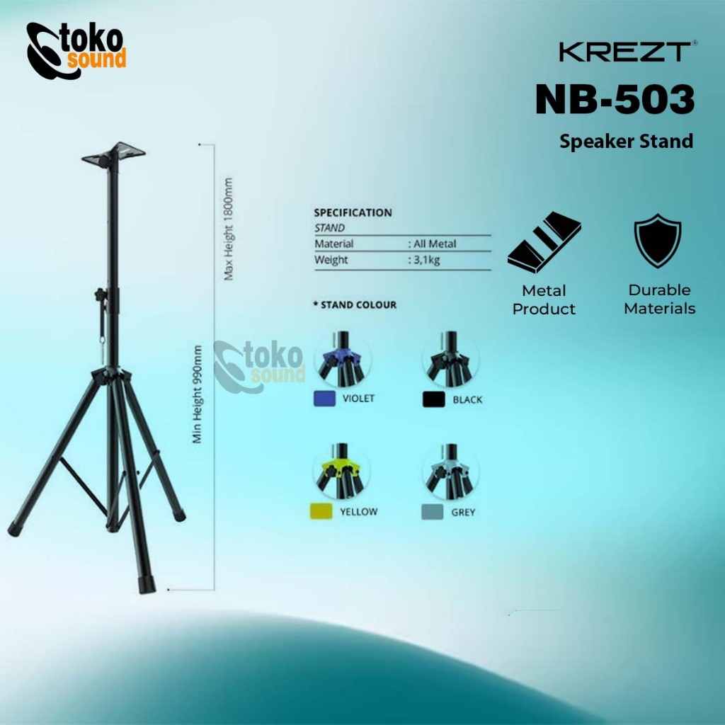 Krezt Pro NB503 NB 503 - Stand Speaker