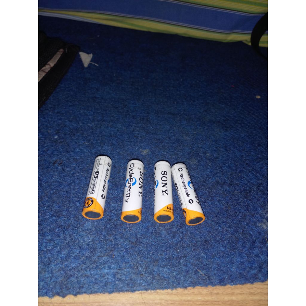 baterai charge AA , merk SONY, baterai charge AA  4600mha