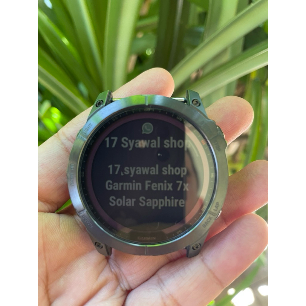 Garmin Fenix 7x Sapphire solar