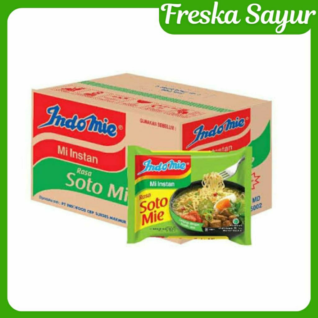 Indomie Mi Instan Rasa Soto Ayam 1 Kardus