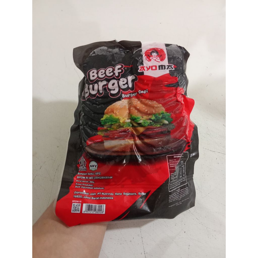 

Beef Burger Mini
